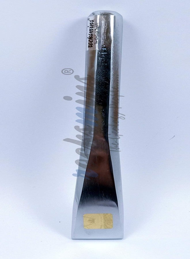 Rocksmins Geological Rock Chisel Nickel Plated Cutting Edge Octogonal Forged Single Piece Nickel Finish for Geologists Civil Engineers Professors Teachers Students - Image 4